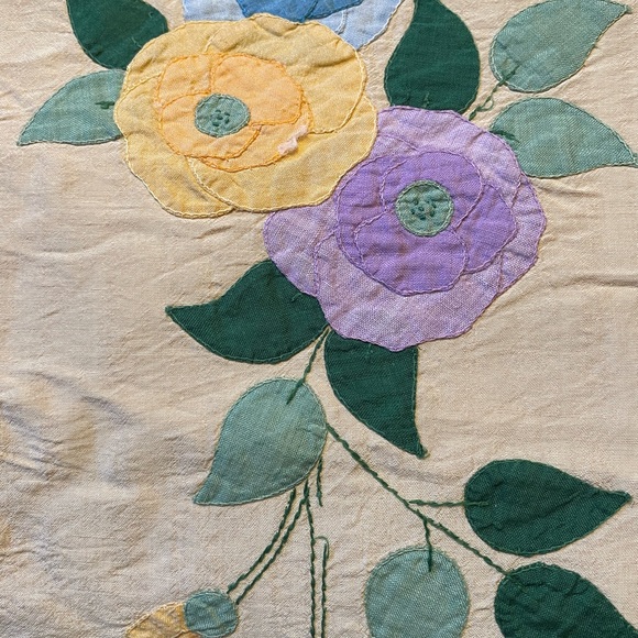 Coverlet from the 1910’20’s. Beautiful condition. - Picture 12 of 13